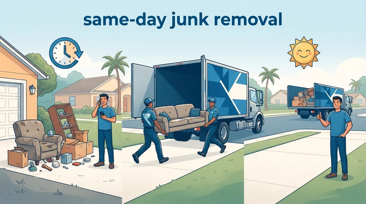same day junk removal Brandon FL