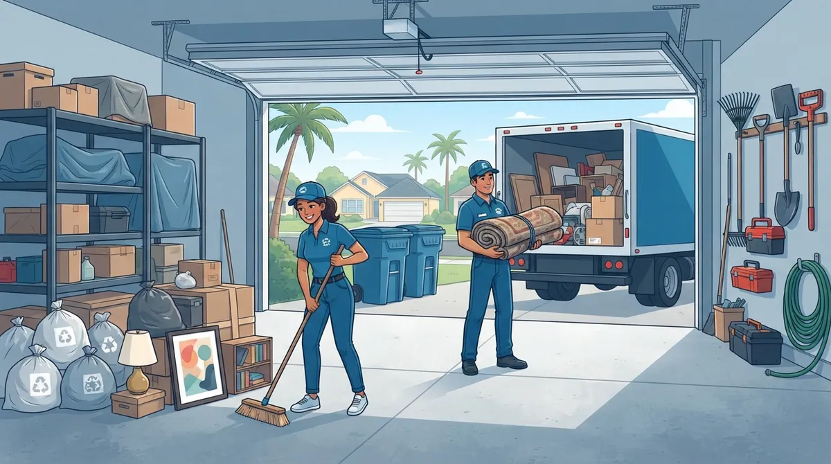 garage cleanout Brandon FL