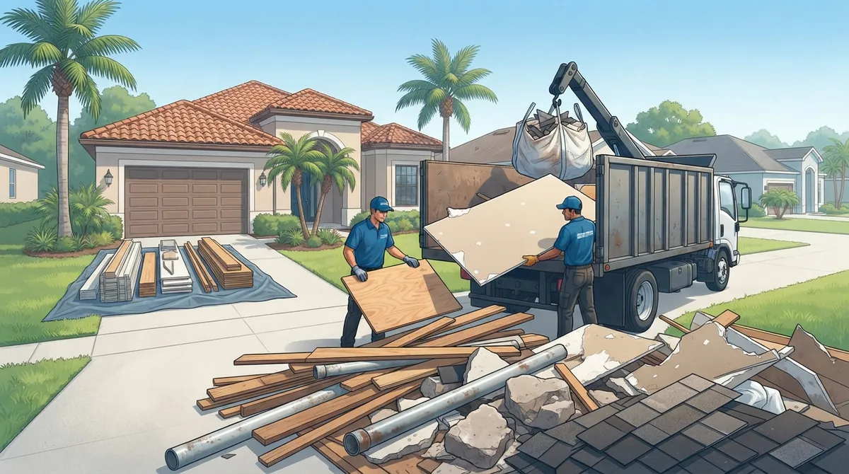 construction debris removal Brandon FL
