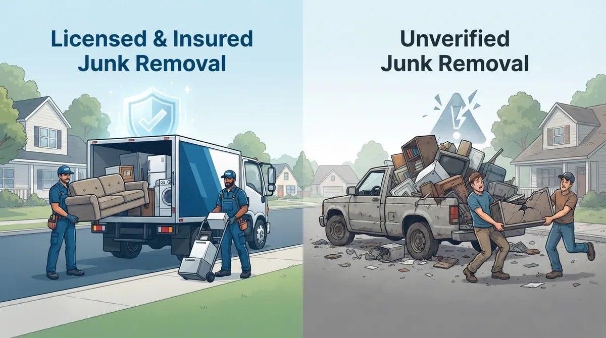 licensed and insured junk removal Brandon