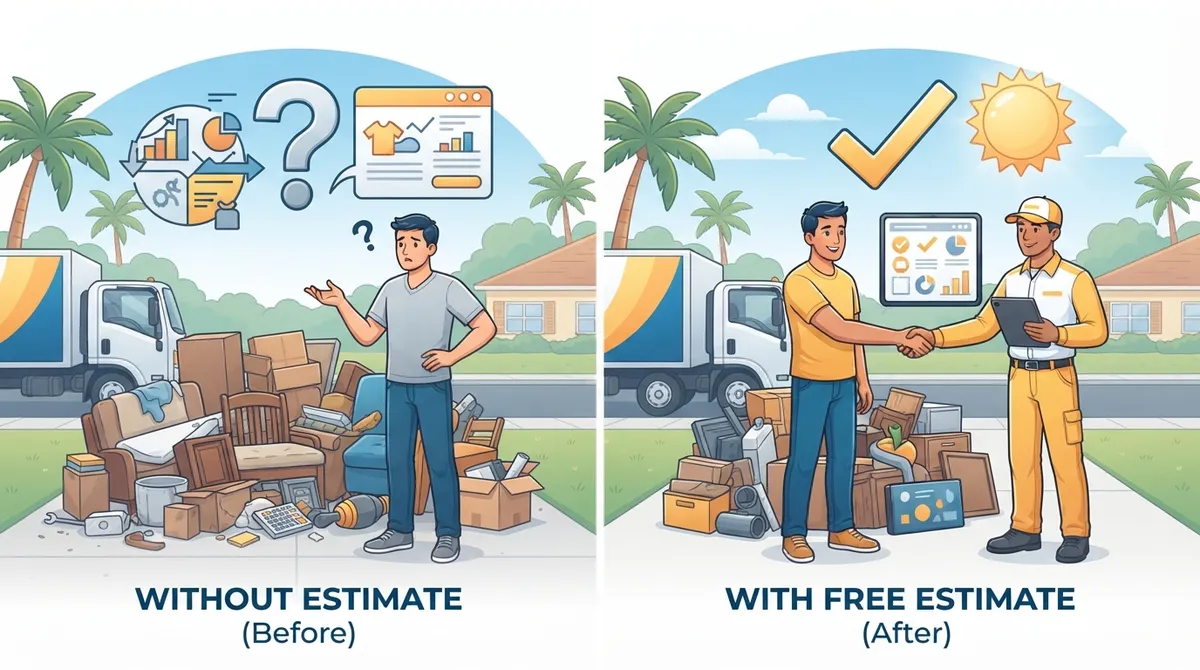 free estimate junk removal Brandon FL